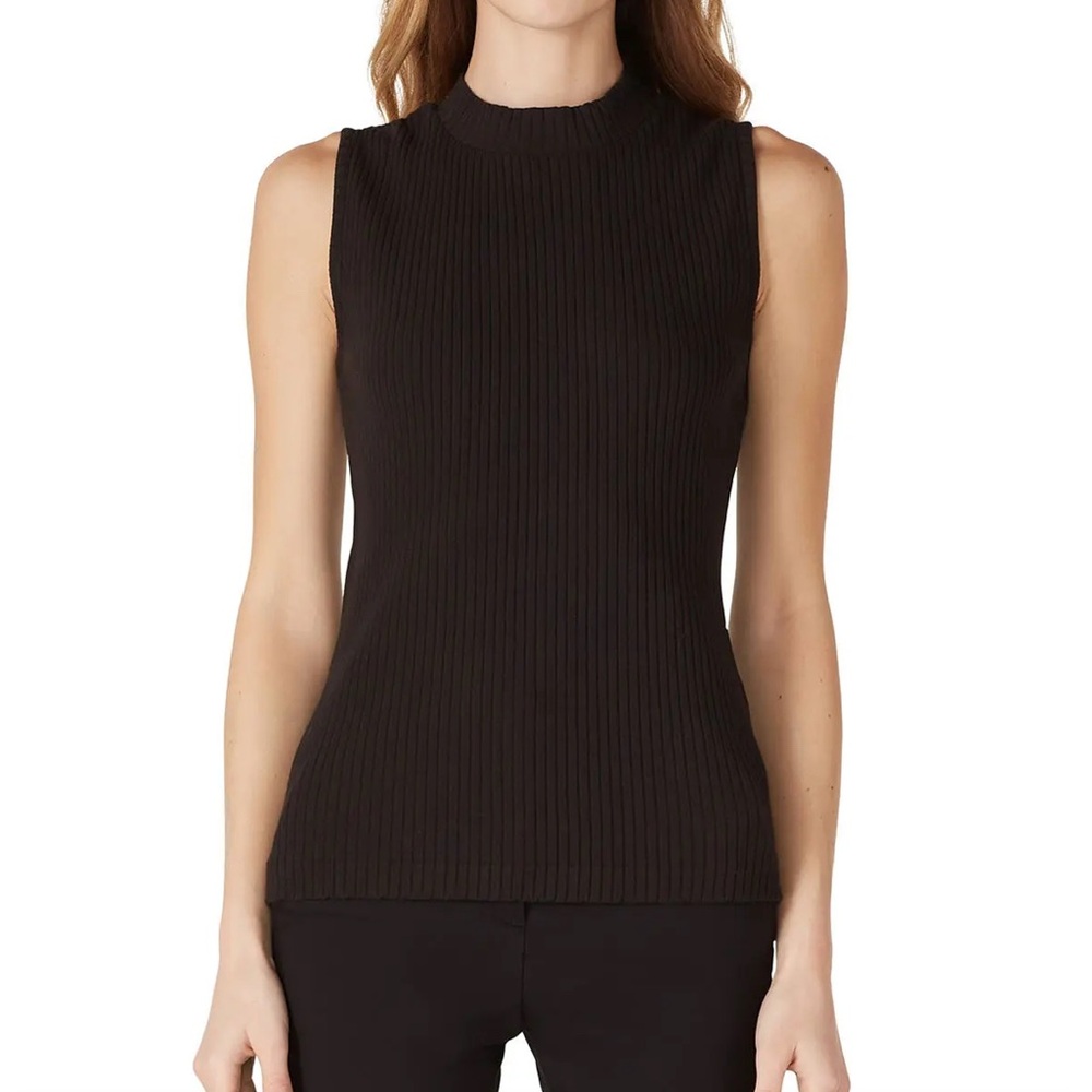 Club Monaco Caviar Black Tank Size Large in perfect condition